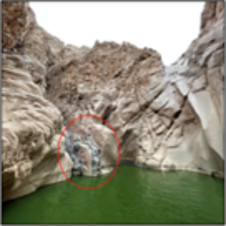 A water in a canyon

AI-generated content may be incorrect.