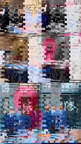 فعالية سرطان الثدي في جامعة الكويت